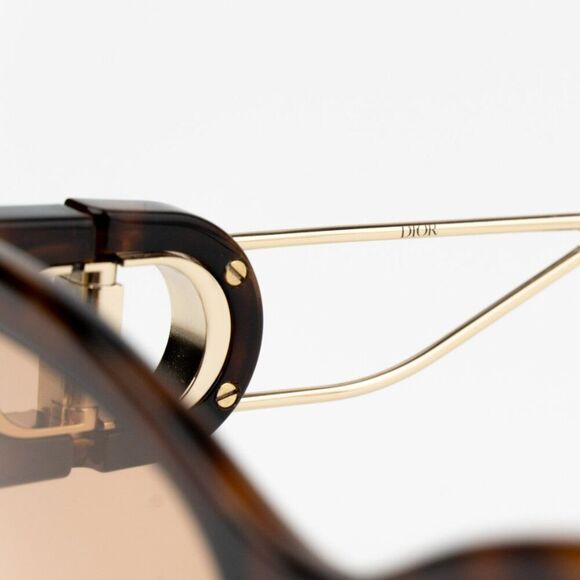 NEW Dior 30MONTAIGNE B2U CD40082U 53Y 26L0 Havana Brown Sunglasses - Picture 12 of 14